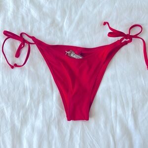 Skims dipped tie bikini bottoms